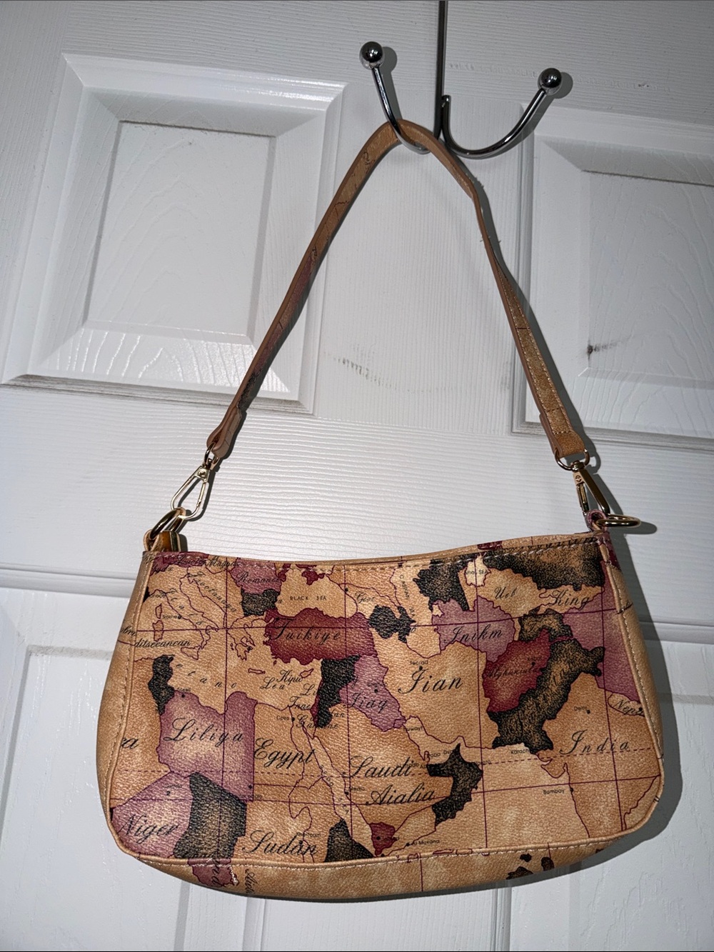 Map Shoulder Bag - Picture 3 of 5